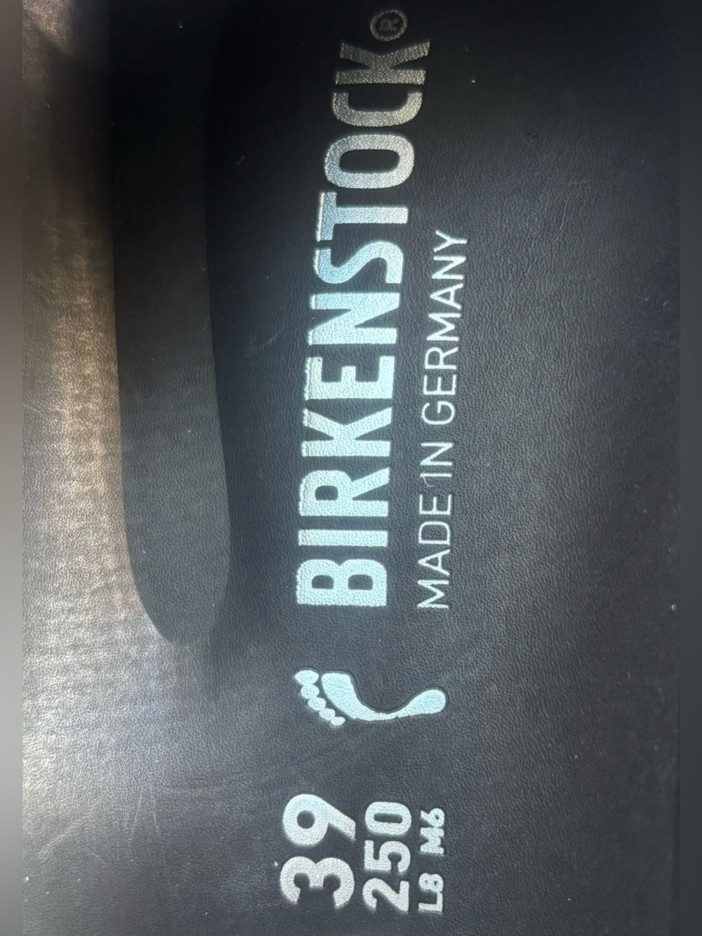 Birkenstock 💅 MADRID Big Buckle Black Leather Sandals Slides 37 38 39 40 6 7 8 9 - Picture 7 of 9
